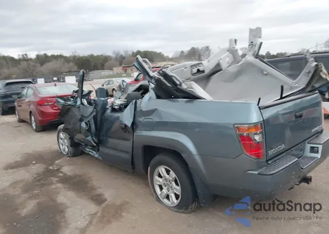 2007 Honda Ridgeline Rt from USA, damaged, VIN 2HJYK16227H552564